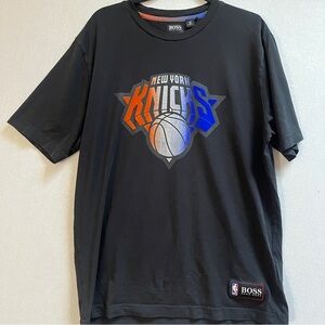 BOSS x NBA New York Knicks Graphic Luxe T-Shirt Sz L